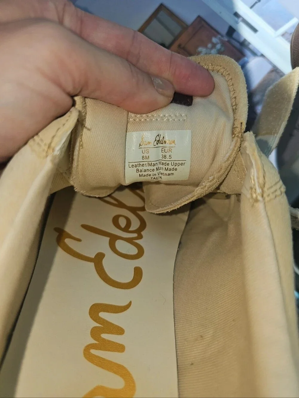 Sam Edelman suede handful